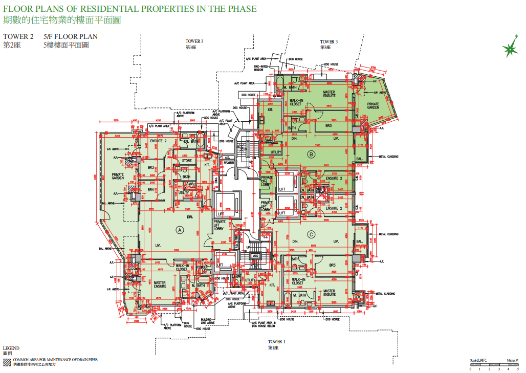 Beacon Peak 平面圖則 40校網豪宅布局設計